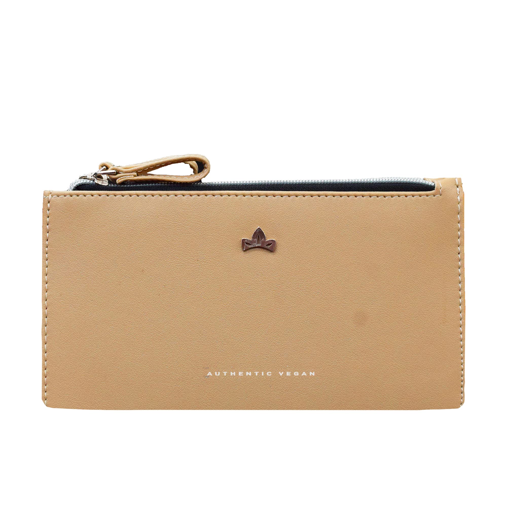 VEGAN Leather Trendy Beige Clutch || Purse || Wallet With Zipper Closure For Women (B0BRL4JHMM) Amazon Price History, Amazon Price Tracker