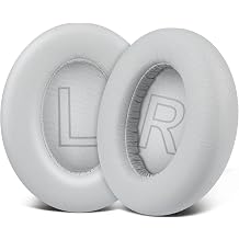 SOULWIT Replacement Ear Pads for Anker Soundcore Life 2 Not Compatible with Life 2 Neo/Q20/Q20+/Q20I/Q20BT Headphones Replacement Pads Pads with Softer Faux Leather Noise Isolation Foam