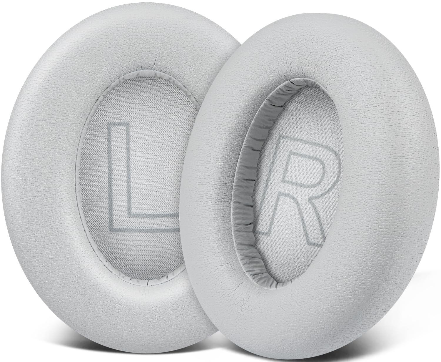 SOULWIT Ear Pads Cushions Replacement for Anker Soundcore Life 2 (Not fit Life 2 Neo)/Q20/Q20+/Q20I/Q20BT Headphones, Ear Pads with Softer Protein Leather, Noise Isolation Foam - Grey-image-39