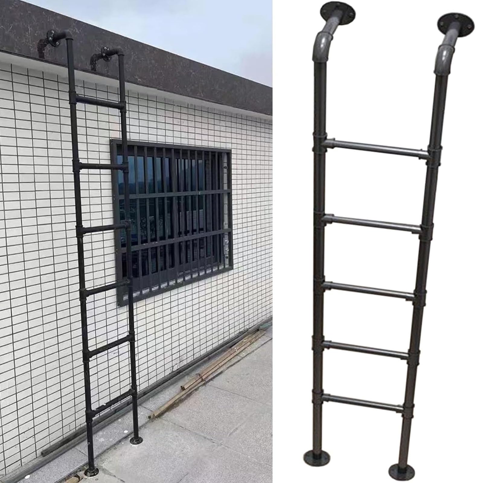 Échelle pour lit superposé et accès sécurisé aux mezzanines de studio
