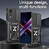 Funda Compatible con ZTE Nubia Neo 2 5G, con Cubierta de Cámara Deslizable, Compatible con ZTE Nubia Neo 2 5G Z2352N, Color Rojo 3