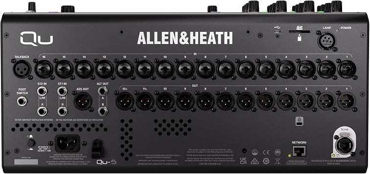 Allen & Heath Qu-5 Digital mixing console - Digital mixer
