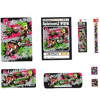 Amazon 三菱鉛筆 キャラクター文具セット スプラトゥーン 筆入れ 色えんぴつ0級12色 かきかたえんぴつ六角2b 赤えんぴつ2本パック 下敷き 自由帳 消しゴム 2 Mitsubishi Sts 鉛筆 文房具 オフィス用品