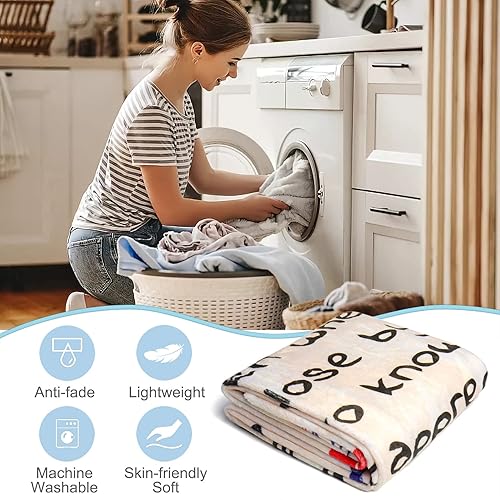 Miniatura 6 de TURMTF Regalos de cumpleaños para abuela, un abrazo conmovedor en una manta para abuela, regalos de Navidad para jubilación para abuela (55 x 70,