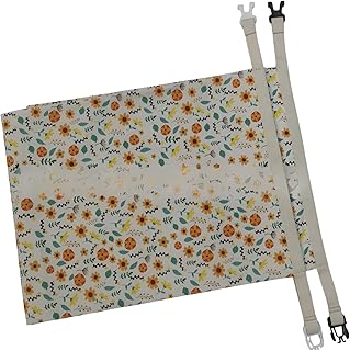 [Luvian]ミツロウラップ 蜜蝋ラップ 天然コットン 蜂蝋 食品保存用 繰り返し使える エコラップ 野菜 果物 生鮮食品 保鮮袋 密閉 鮮度保持 折りたたみ可能 環境に優しい キッチン用品 自然な鮮度キープ 33×43cm