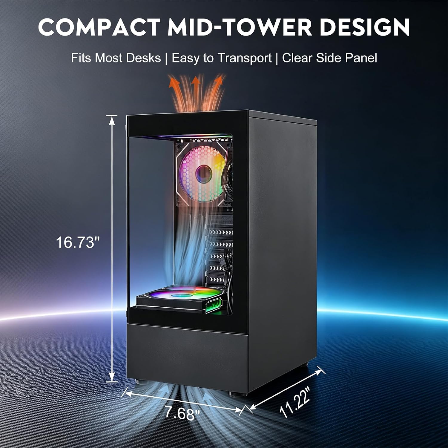 Gaming PC, Ryzen 5 5600GT 6-Core High Performance Processor 6 71zNd0qagDL. AC SL1500