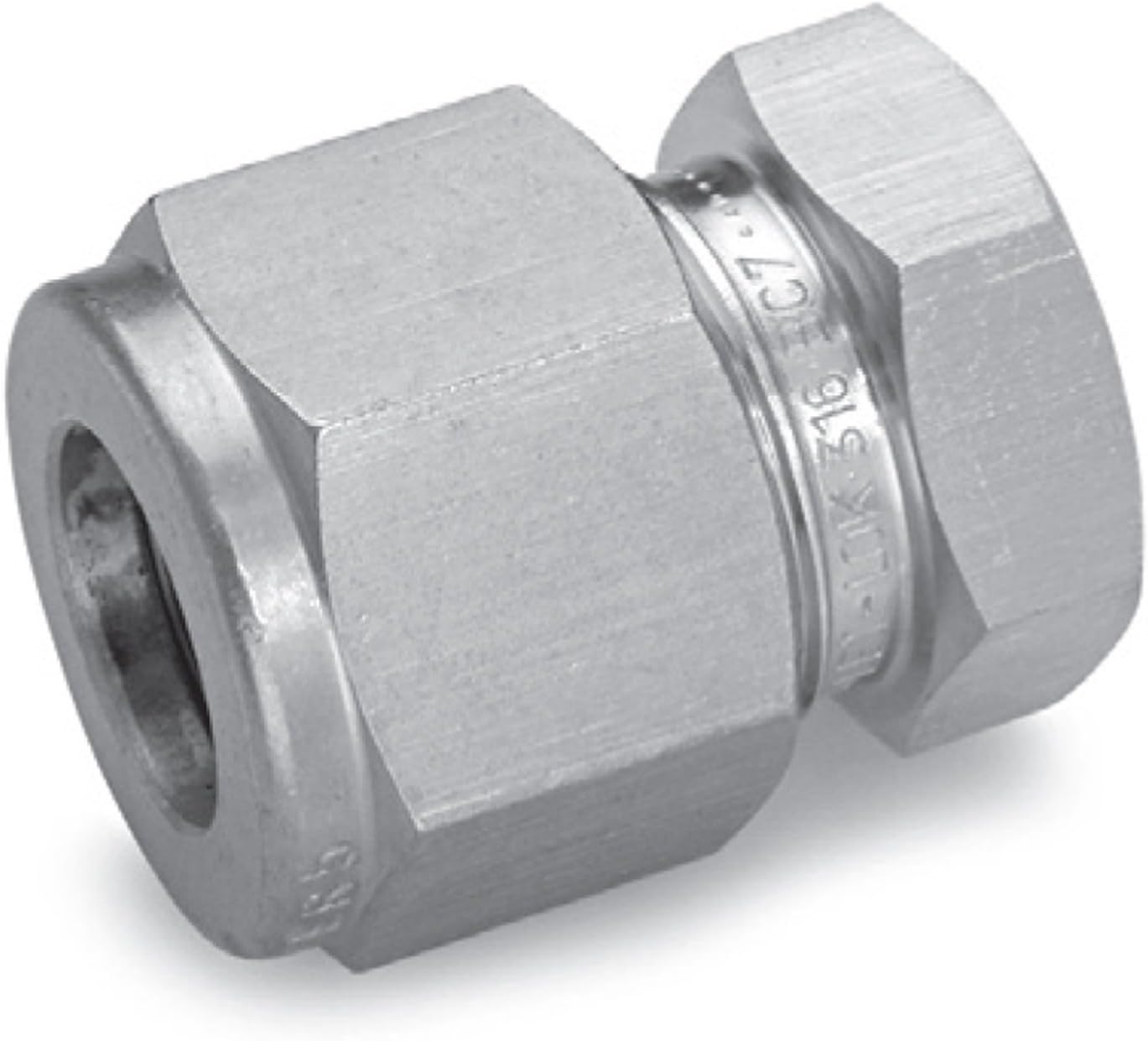 Ham-Let Stainless Steel 316 Let-Lok Compression Fitting, Cap, 1/16" Tube OD