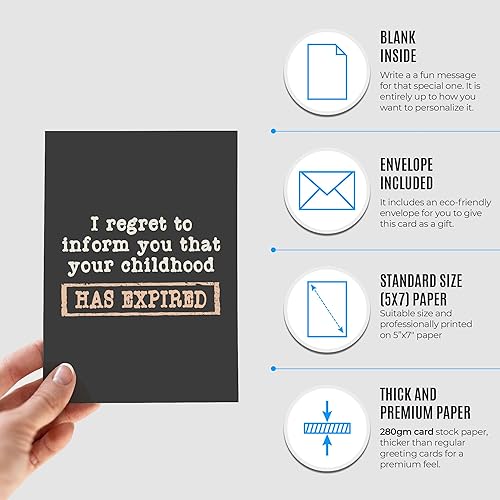Miniatura 4 de Juego de regalo de cumpleaños 18  Divertida tarjeta de cumpleaños 18  Tarjeta de broma para alguien que cumple 18 años  Tarjeta de cumpleaños 18