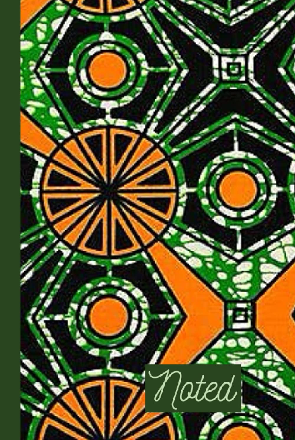 Noted: African Print Covered Notebooks with African sayings and Proverbs