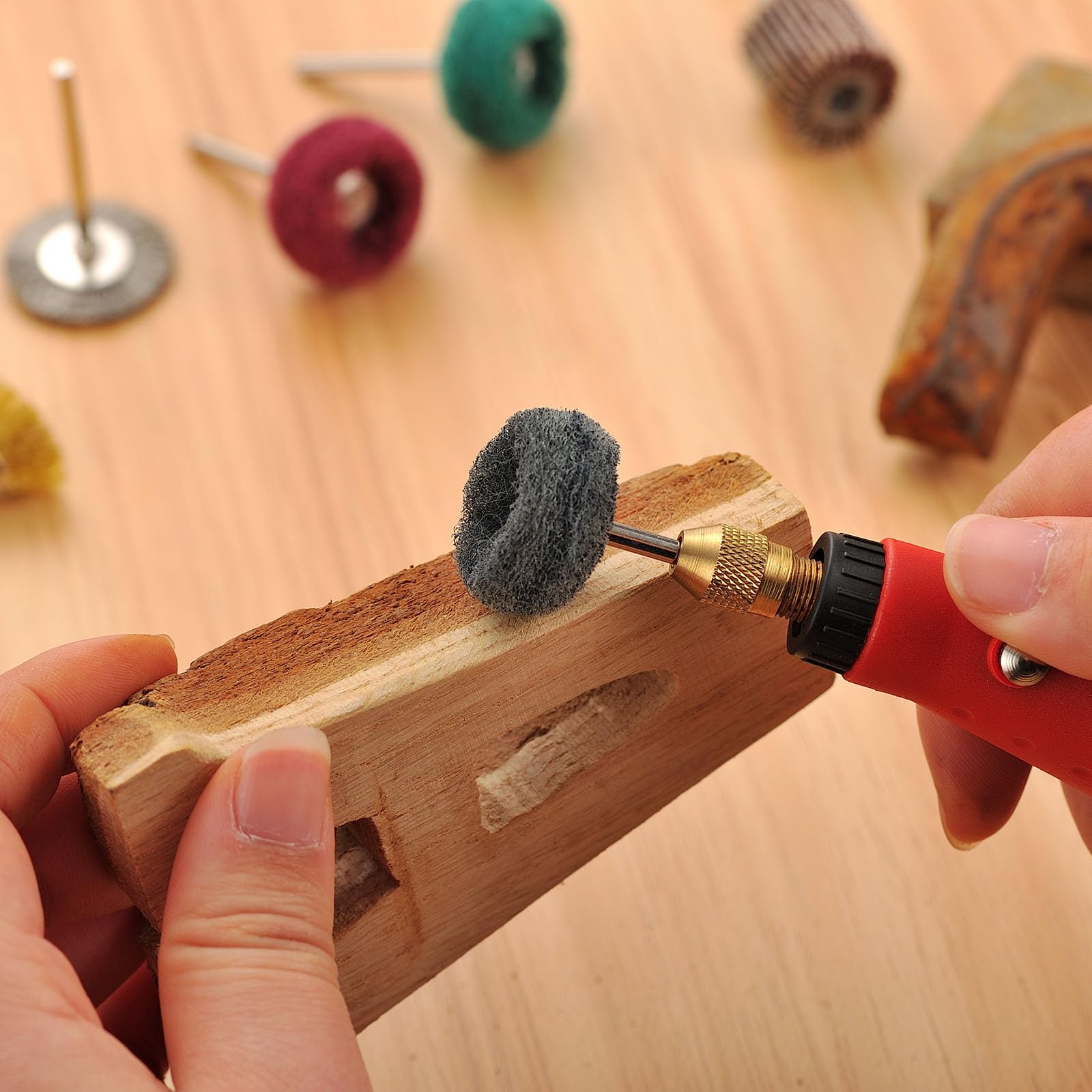 SANJIAN 103 PCS Polishing Kit - Dremel Compatible -6