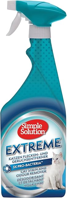 Simple Solution Extreme Stain and Odour Remover For Cats 750ml 200 g