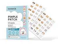VENROCK Cute Pet Pimple Patches: 48 Hydrocolloid Acne Stickers with Salicylic Acid & Tea Tree Oil for Kids & Adults