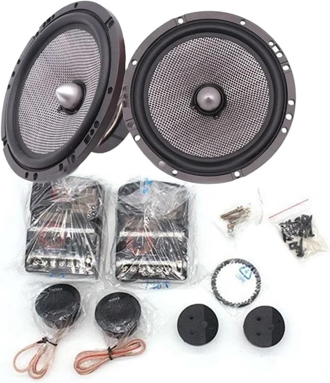 1 Set 165AS Access Performance Component Car Speakers 6.5 Inches 120W in Stock Car Front Door Audio Modified