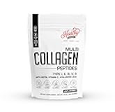Multi Collagen Protein Powder 16oz - 45 Servings | 5 Types I, II, III, V, X | Grass-Fed, Halal, Kosher | with Biotin, Hyaluronic Acid & Vitamin C | | Unflavored