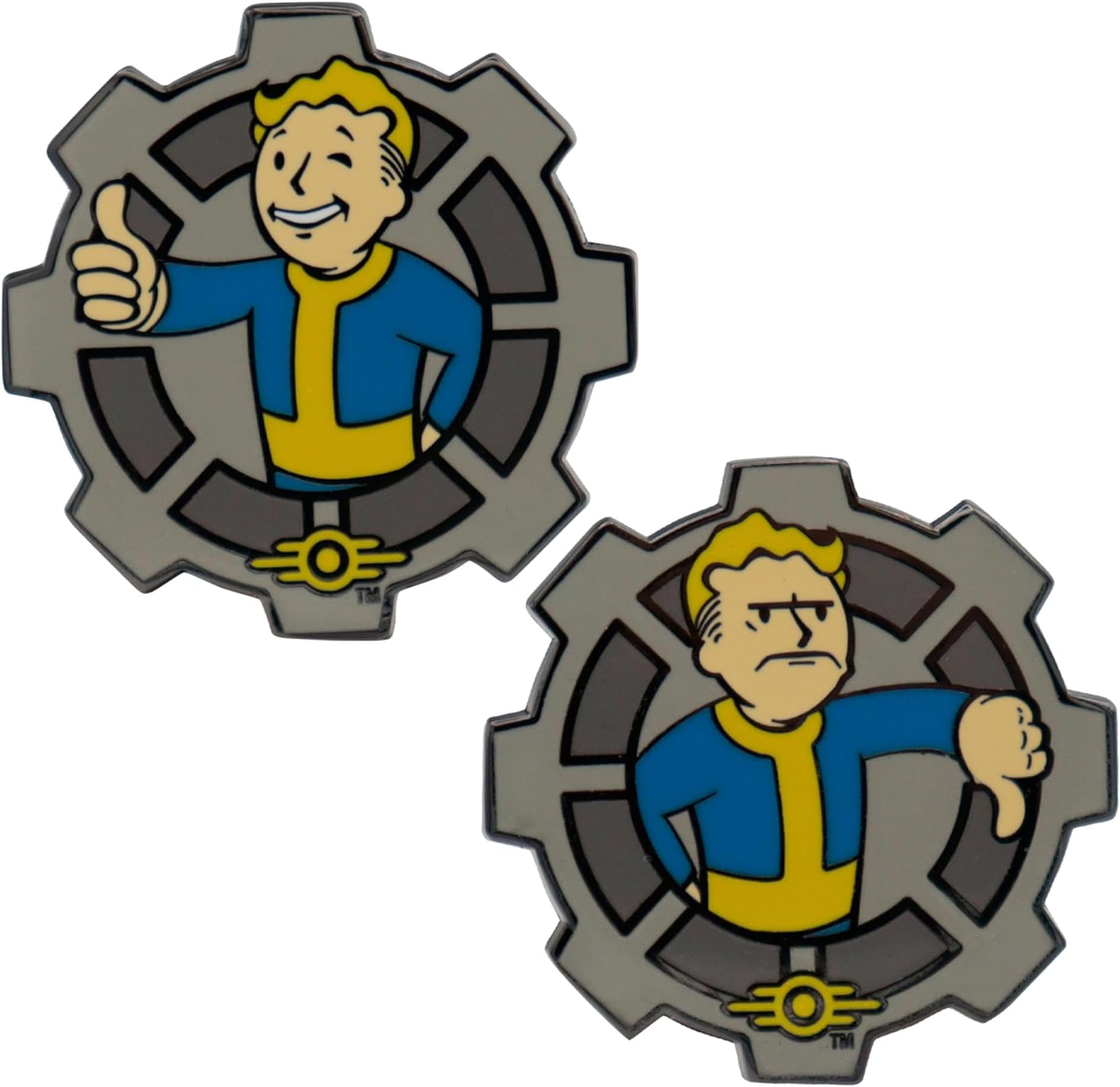 Fallout Vault Boy Double-Sided Coin