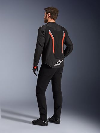 Alpinestars AST V3 Air Jacket Men's, Motorcycle Riding, Lightweight Ventilated, Dual Tech Mesh, Tech-Air Ready