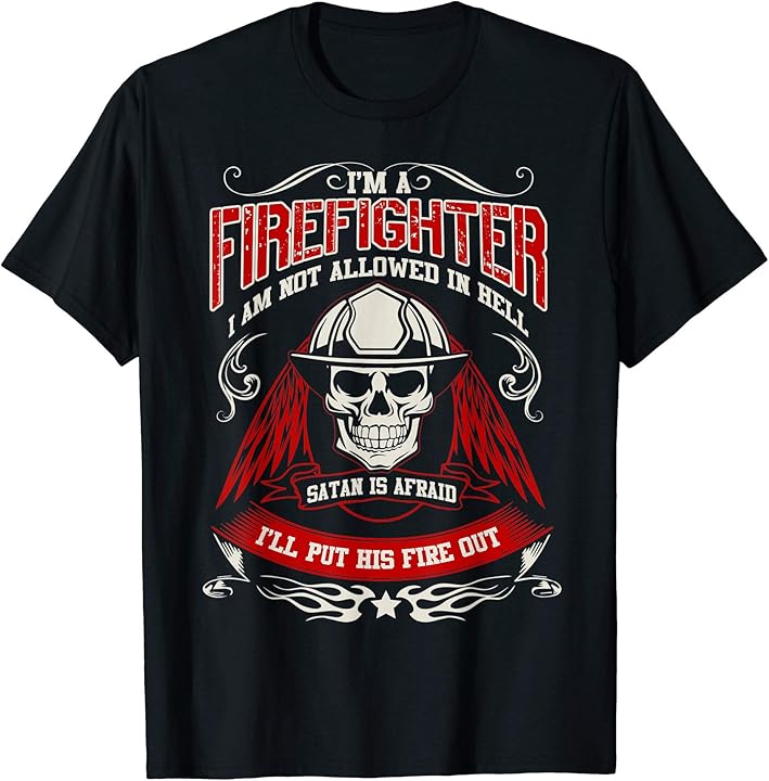 cheap firefighter t shirts