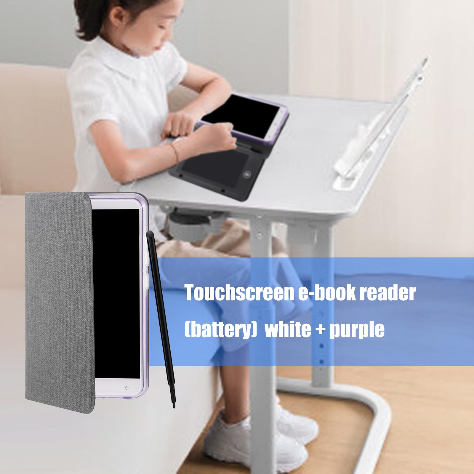Lettore di e-book con schermo tattile per scrittura a mano che consente la fotocamera chiara del blocco note digitale per uso educativo e lettore elettronico