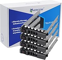 Vista 7 de Bandeja de disco duro Caddy 8FKXC 08FKXC Soporte de disco duro 2.5 pulgadas Montaje SSD SAS SATA Caddy Compatible para Dell PowerEdge R630 R730