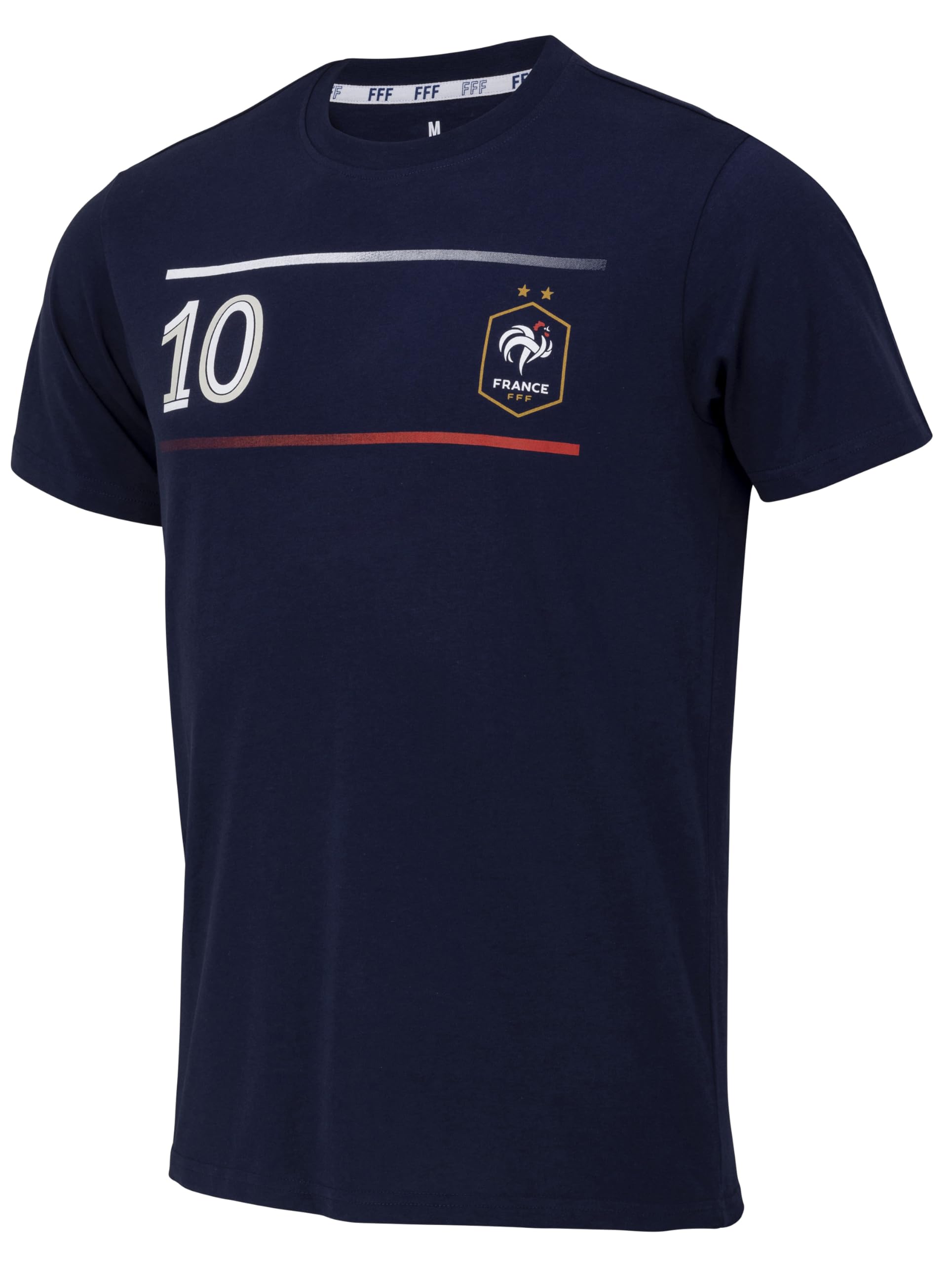 FFF T-Shirt Kylian MBAPPE - Collection Officielle Equipe de France de Football
