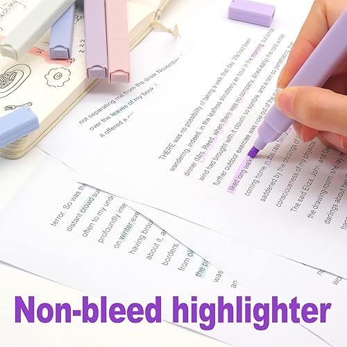 Miniatura 4 de 12 Bible Highlighters, Aesthetic Highlighter, Pastel Highlighters Assorted Colors, Bible Highlighter and Pens No Bleed, Bi-ble Study Supplies