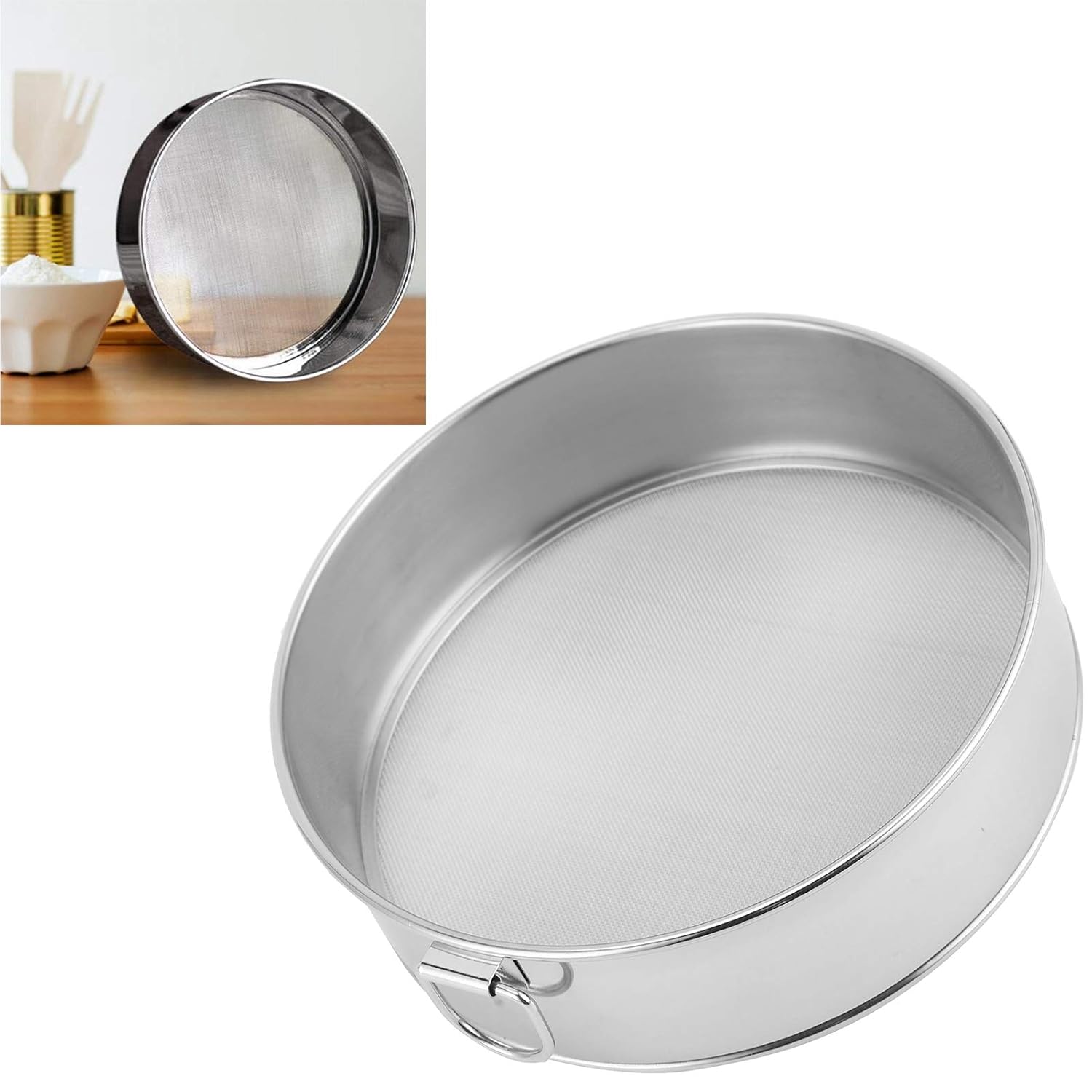 Sieves Fine Mesh Strainer Flour Strainer High‑Quality Flour Sifter for