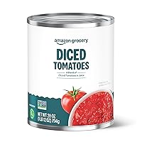 Vista 1 de Yaxa Fresh, Tomates enlatados en cubitos en jugo de tomate, 28 onzas (anteriormente Happy Belly, el embalaje puede variar)