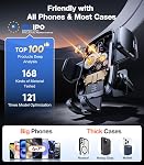 TORRAS [Ultra-Durable Cell Phone Holder for Car, Universal Mount Dashboard Windshield Vent Compatible with iPhone 14 13 12 11 Pro Max, Samsung Galaxy S20+ Ultra S10 Note Plus
