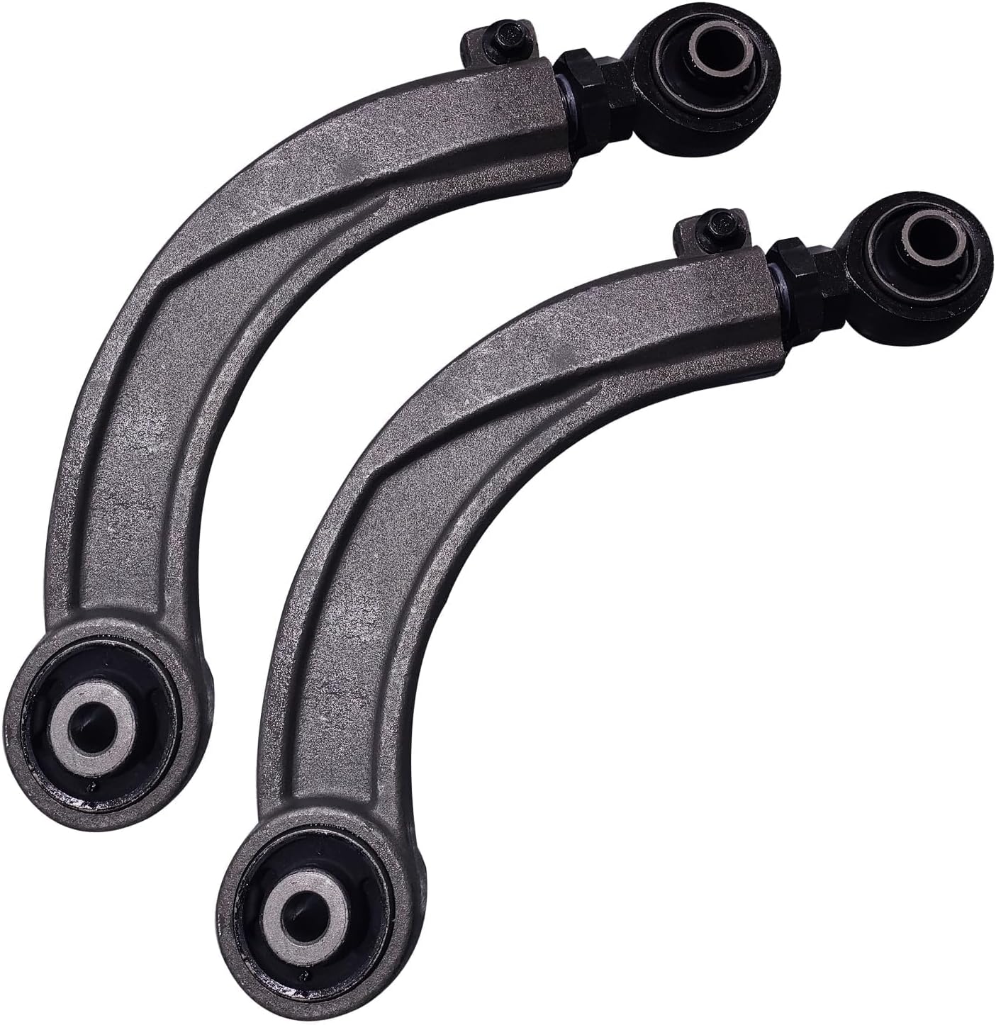Detroit Axle - Rear Upper Control Arms Kit for 2013-2018 Ford Fusion Lincoln MKZ 2014 2015 2016 2017, 2 Upper Control Arms Assembly, 2 Sway Bars Replacement