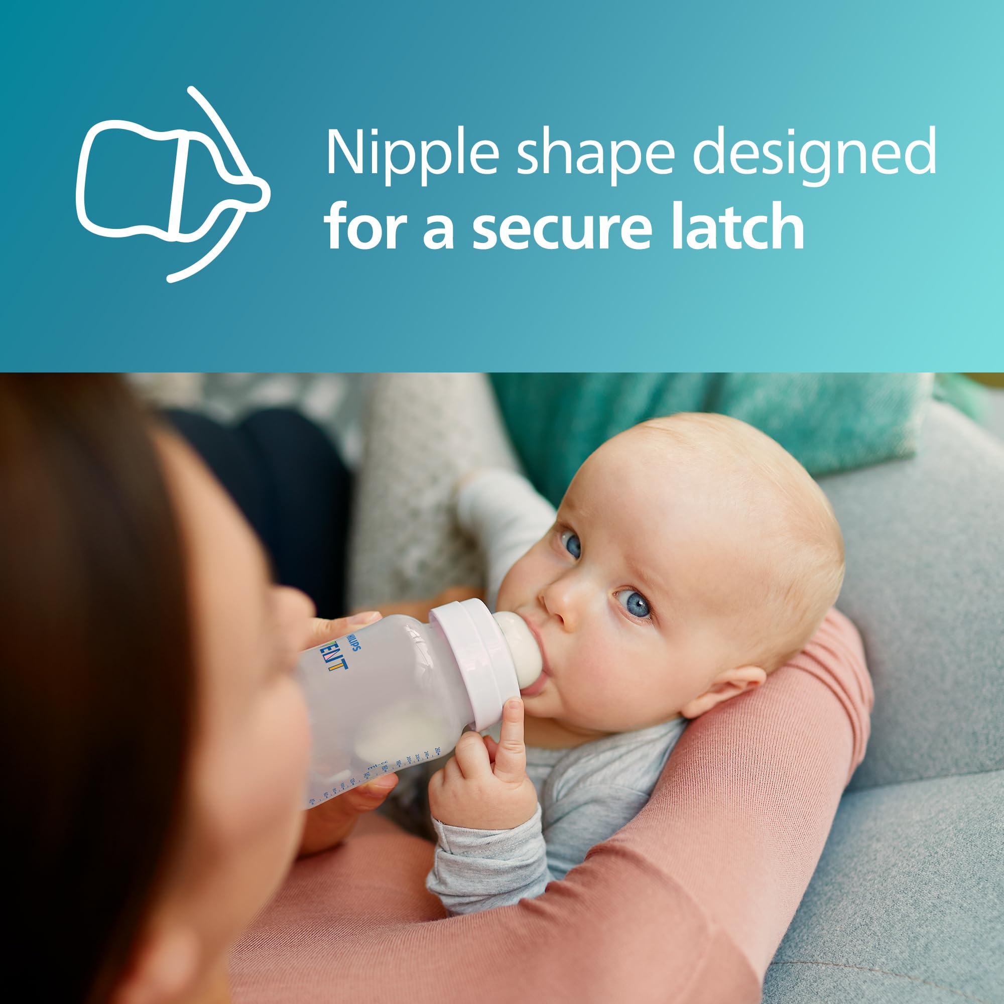 Philips Avent Anti-Colic Nipples - Flow 1, 4-Pack, SCY761/44 — view 3