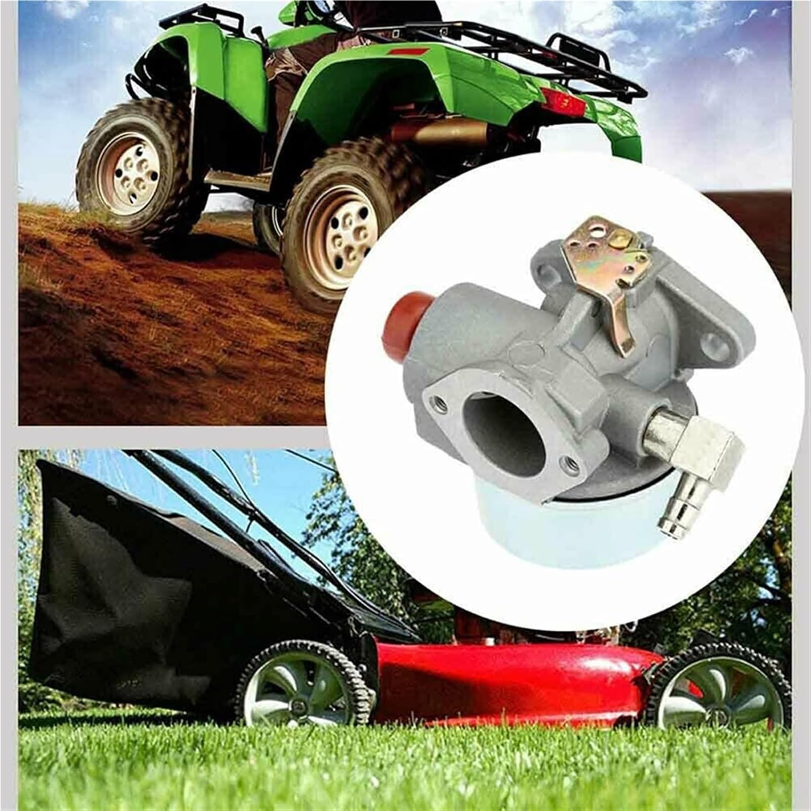 Genérico Carburador para desbrozadora Adaptador de carburador Carburadores para Tecumseh para LAV 30 Junta de Repuesto de carburador carburador para desbrozadora