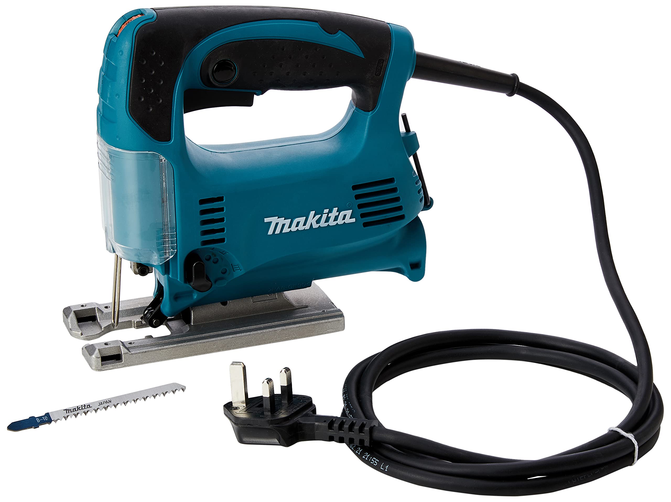 Scie Sauteuse Pendulaire Makita 4329 - Coupe Biseau - Pour Bois, Métal, Plastique