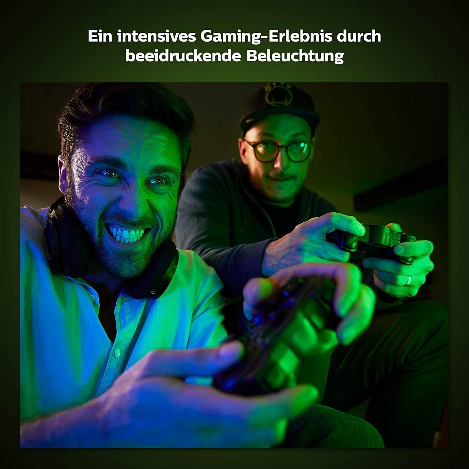 Philips Hue Play HDMI Sync-Box, smartes Zubehör für TV LED Hintergrundbeleuchtung, Nahtlose Lichtsynchronisierung für Heimkino oder Gaming mit Dolby-Vision, 4K und Surround Beleuchtung