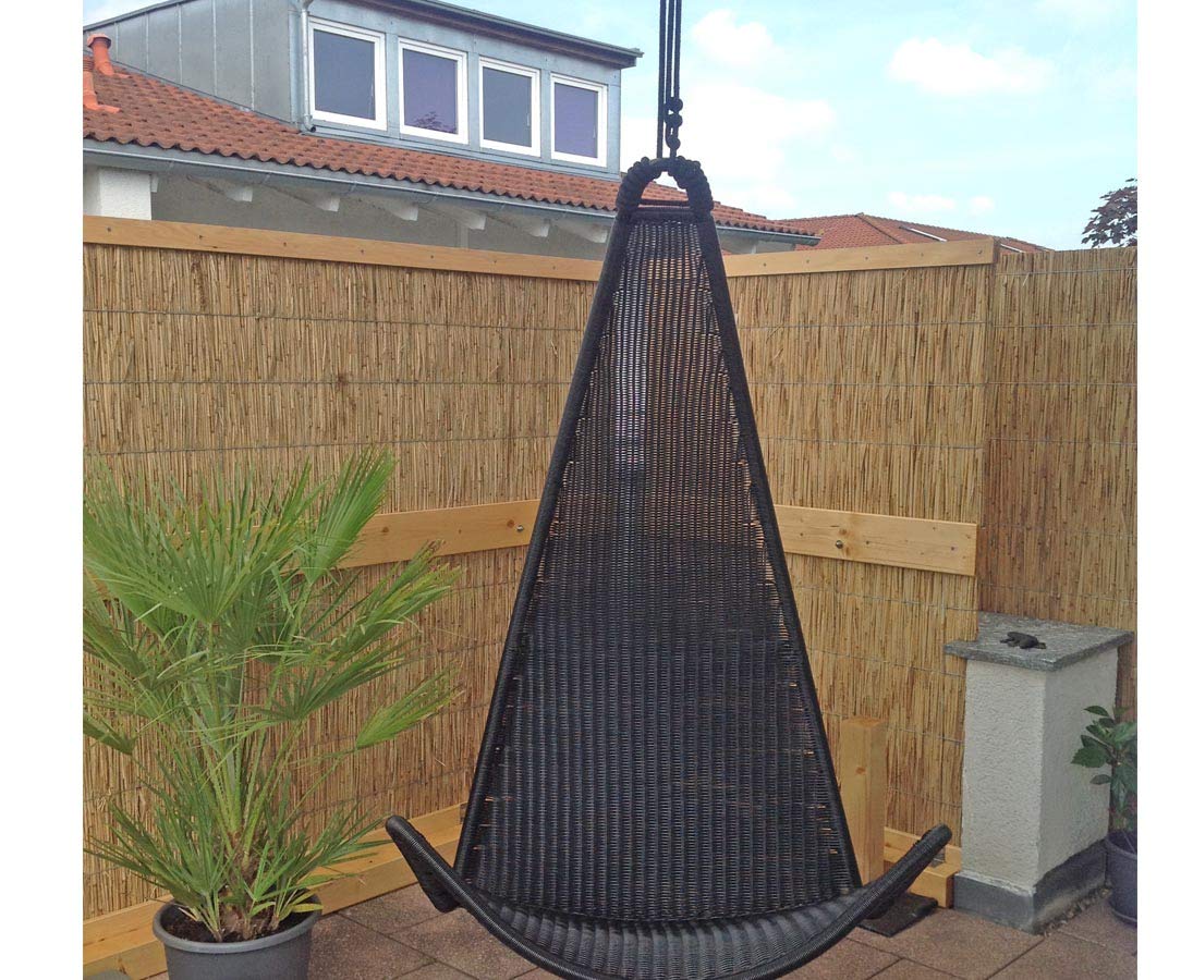 bambus-discount.com Schilfrohrplatte Usedom mit 125 x 200cm und 2,5cm Materialstärke - Dicke starre Schilfplatte als Dämmmaterial