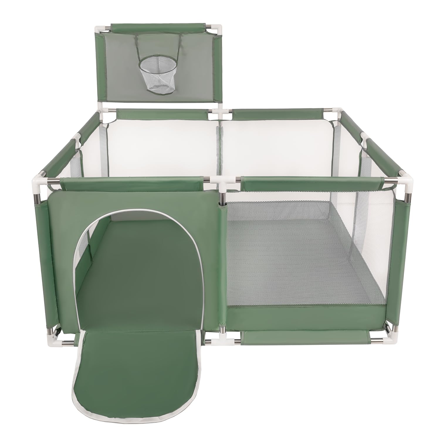 Selonis Recinto Per Bambini Con SENZA Palline, Verde