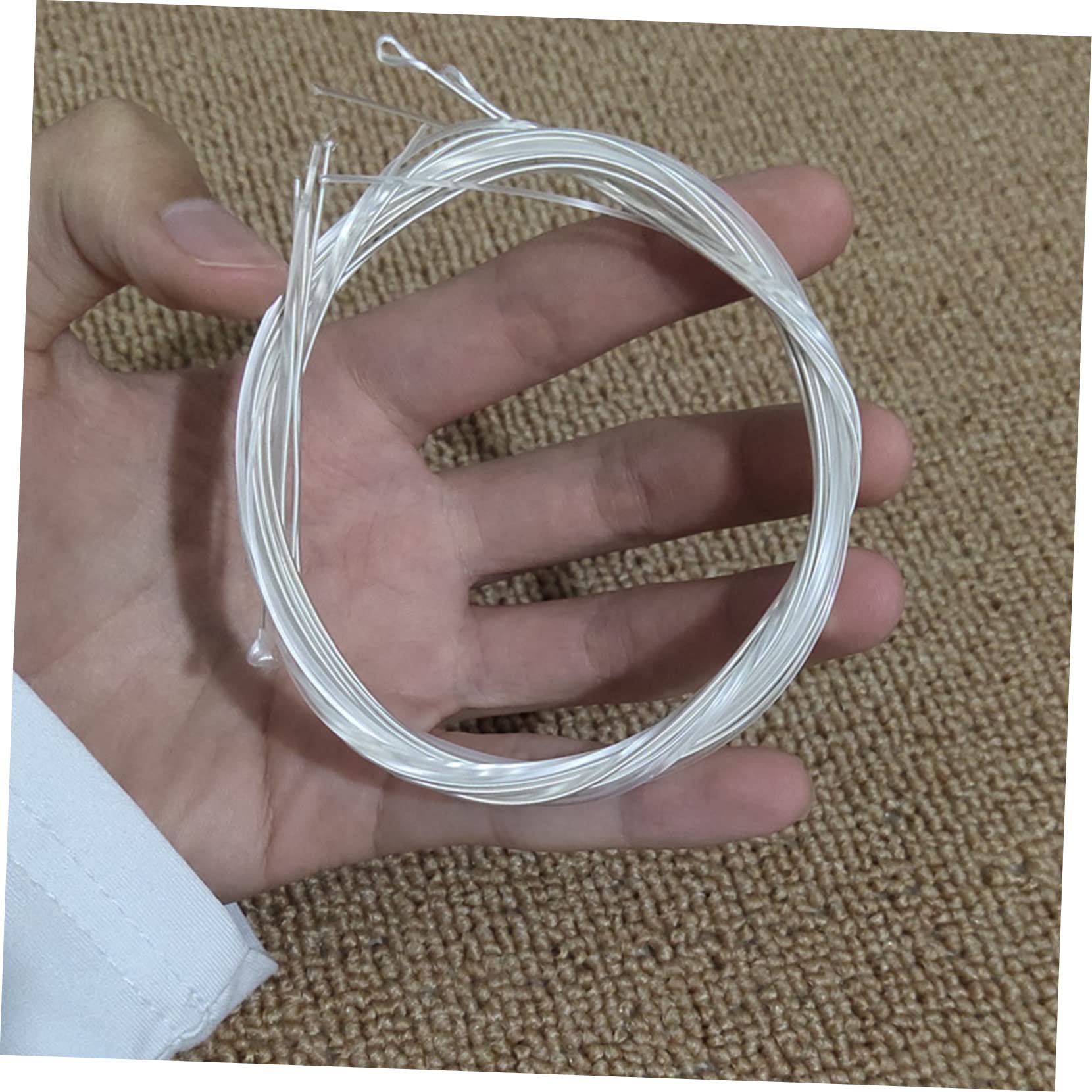 ibasenice 20confezioni Corde Per Chitarra Acustica Nylon Di Parti Per Chitarra Folk Suono e Confortevole Materiale Di Alta Qualità Per Musicisti