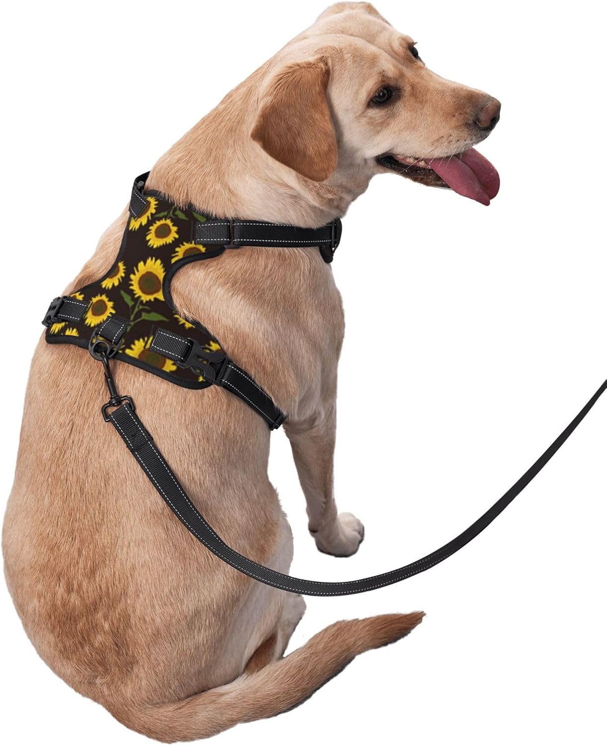 Sunflower No Pull Dog Vest Harness for Small Medium Large Dog Puppy Pets Cats Outdoor Walking