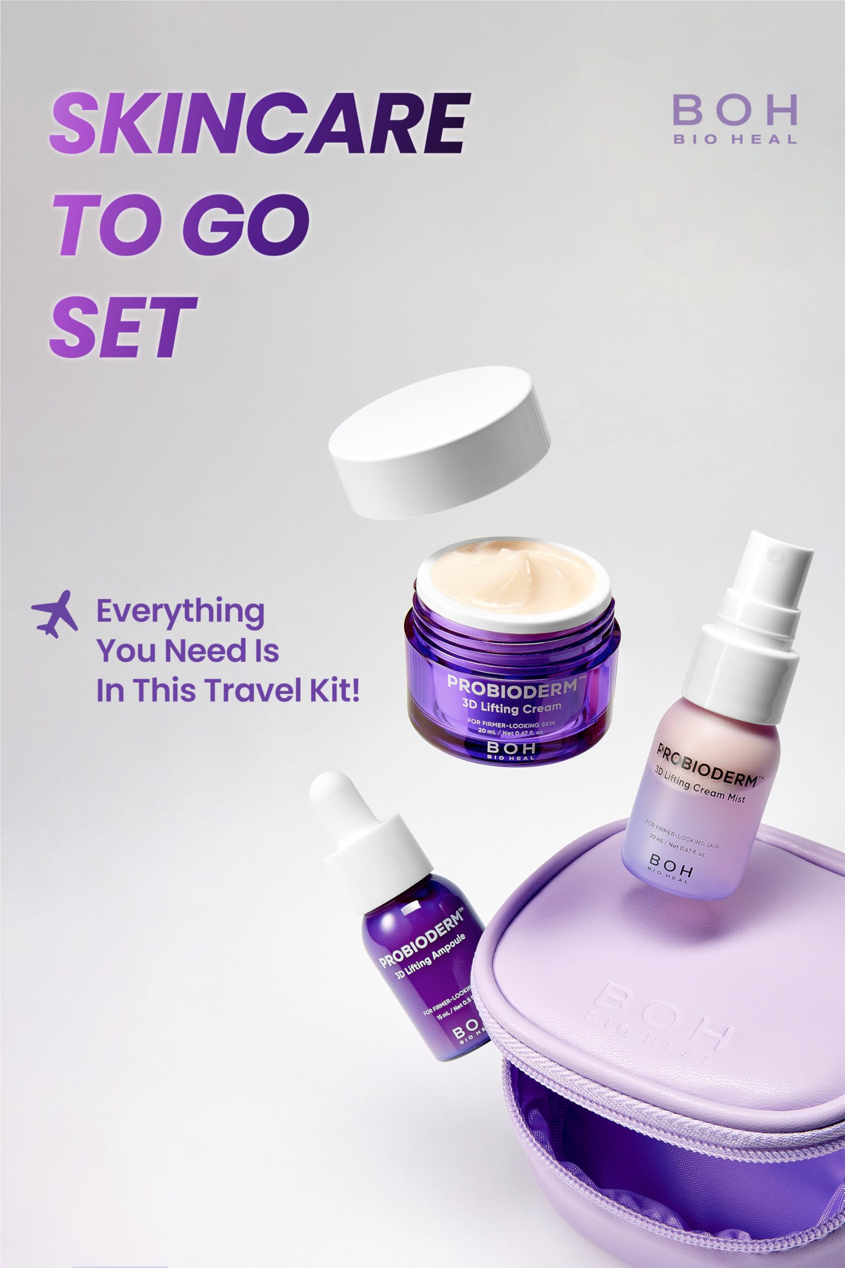 Amazon.com: BIOHEAL BOH Probioderm 3D Lifting Travel Size Skin