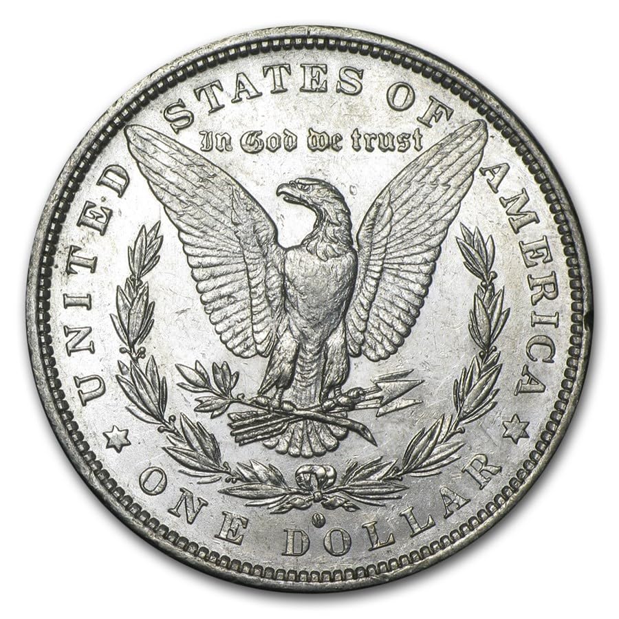 1882 O/S Morgan Silver Dollar $1 Brilliant Uncirculated