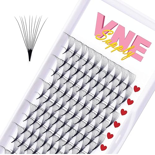 Miniatura 6 de VNE Supply - Extensiones de pestañas de volumen  pestañas de volumen ruso  extensiones de pestañas postizas premium  abanicos de megavolumen promade
