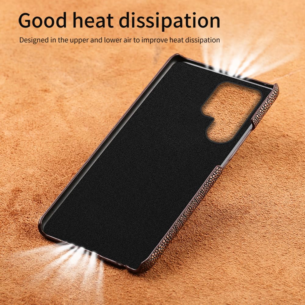 Funda de Cuero para teléfono Samsung Galaxy S 24 S24 S23 S22 Ultra S21 FE Note 20 10 Plus A54 A55 A53 5G, Rojo, para Galaxy A54 5G, A546 (Todos)