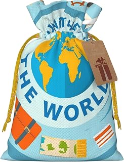 Gift Bag Reusable Wrapping Bag For Holiday Party,Travelling On Airplane