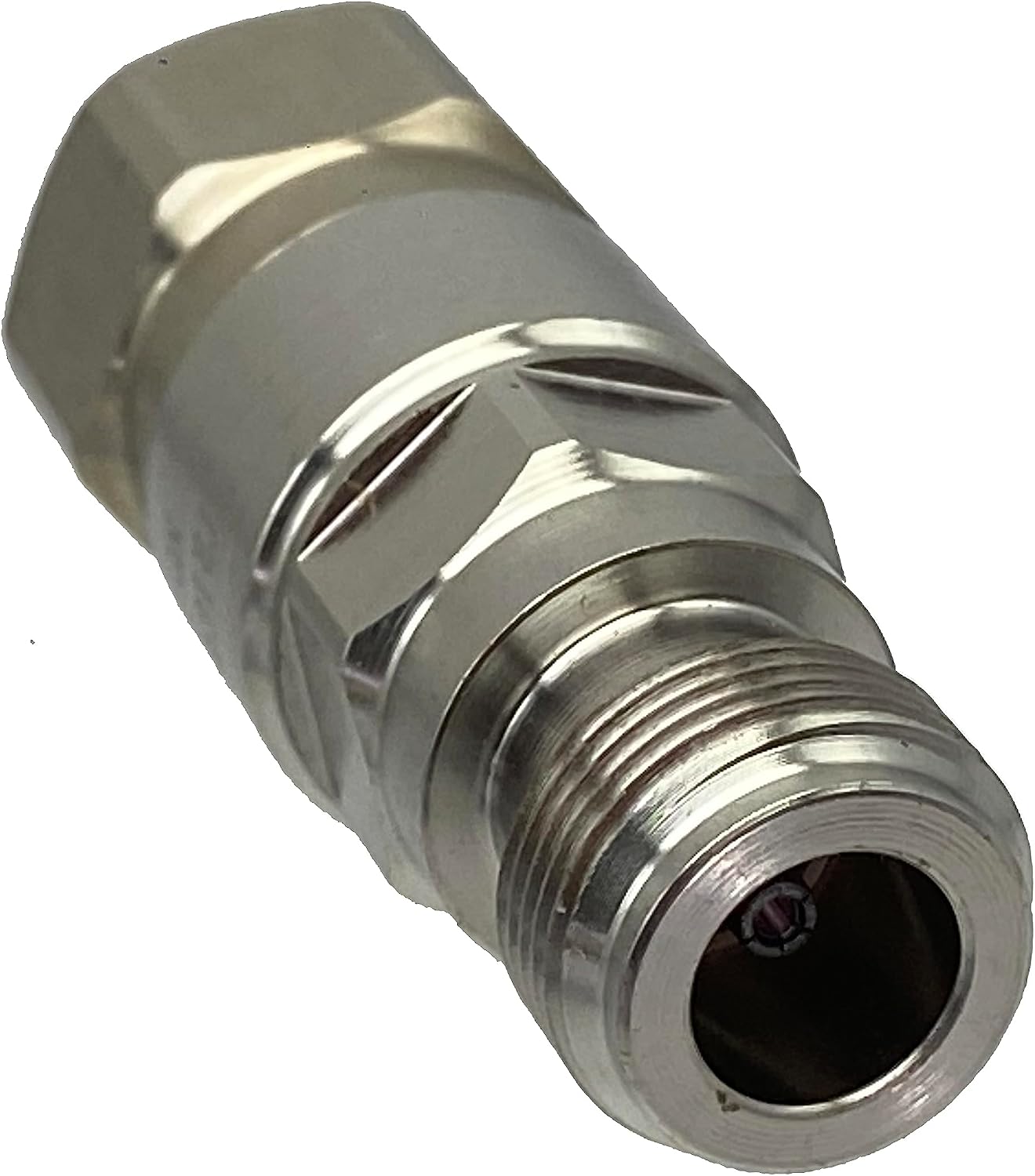 10pcs Connector N Female Jack clamp 1/2" Corrugated Cable Straight Wire Terminal