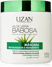 Lizan Máscara Aloe Vera/Babosa - 500Ml