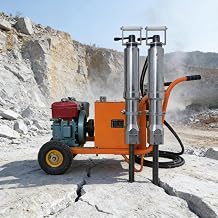 Hydraulic rock splitter for mine expansion, controlled rock fracturing and hard-rock excavation in underground development