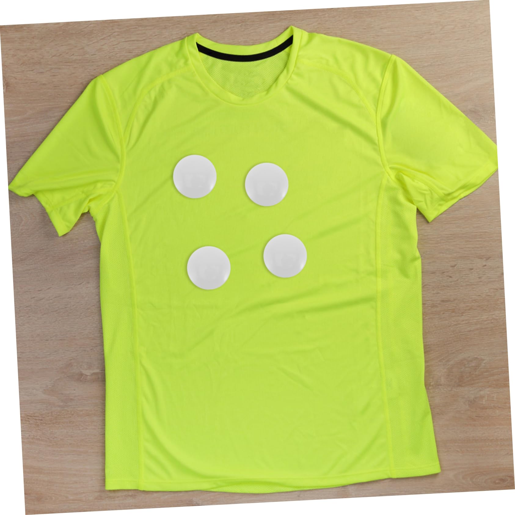 GALPADA Fermagli Magnetici per Pettorali da Gara 4 Paia Bianco Chiusura Magnetica Resistente e Leggera per Maratona Corsa Trail Running Accessori Sportivi per Corridori