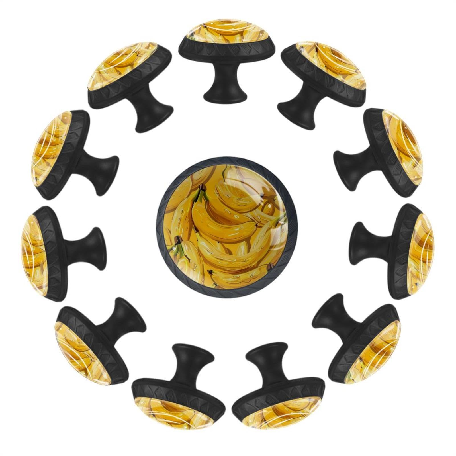 Boutons de tiroir ronds en cristal pour meuble de cuisine maison et placard