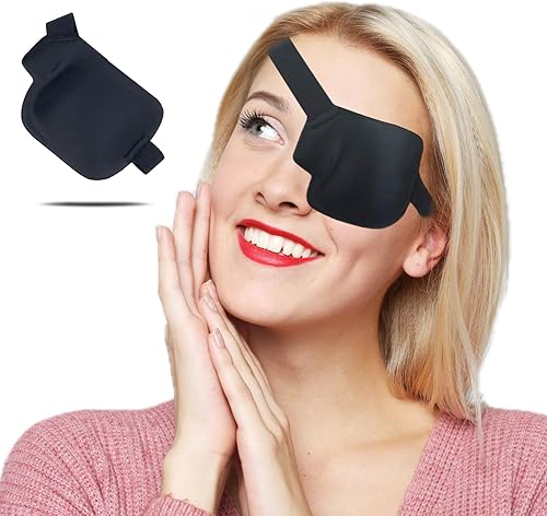 THSIREE Parche para ojos 3D, parches médicos para adultos y niños, parches para ojos perezosos para ambliopía 3D para ojo izquierdo