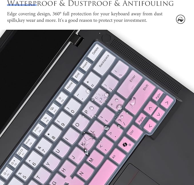 Funda de Teclado Gradual Pink para Lenovo ThinkPad T14/T14s/P14s/L14 Gen 5 14" miniatura 6