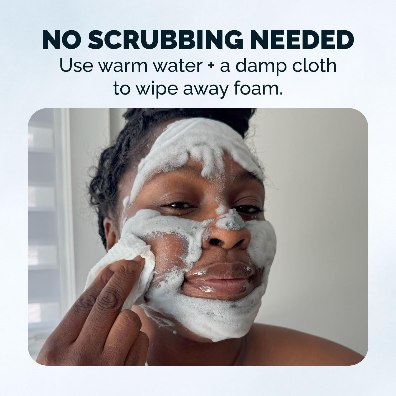 Elizabeth Mott Carbonated Bubble Detox Clay Mask – Korean Skincare for Deep Pore Cleansing, Acne, Blackheads & Oil Control – Charcoal Face Mask for Breakouts & Smooth Skin – Cruelty-Free, 3.53 oz - Image 8